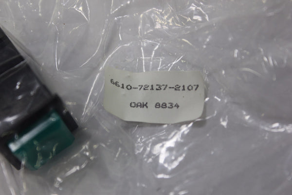  Oak Green Pushbutton Switch  6610-72137-2107