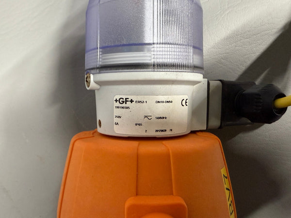 GEORG FISCHER  PNEUMATICALLY ACTUATED VALVE #2 WITH 199190305 POSITION INDICATOR