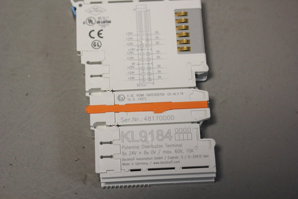 BECKHOFF I/O MODULE KL9184