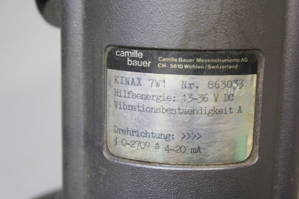 CAMILLE BAUER ANGULAR POSITION TRANSMITTER   KINAX 7W1