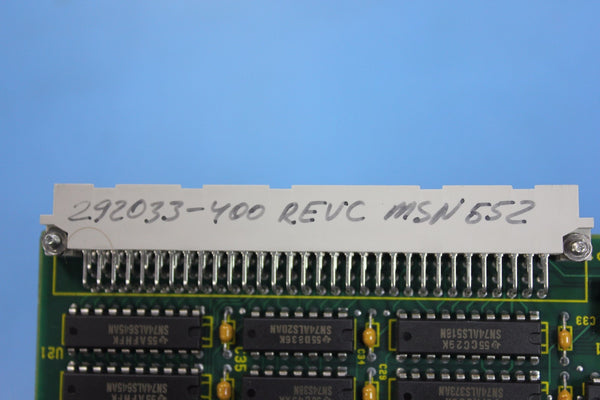 FSI 96 I/O WFS/VME Board 292033-400 REVC