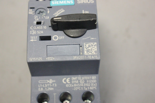 UNUSED SIEMENS SIRIUS CIRCUIT BREAKER 3RV2011-1EA15