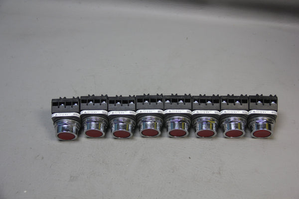 LOT OF 8 UNUSED SIEMENS FLUSH PUSHBUTTONS 52PA8A2