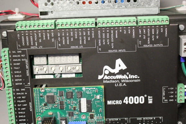 ACCUWEB MICRO 4000 NET WEB GUIDE CONTROLLER CTL 4150-01