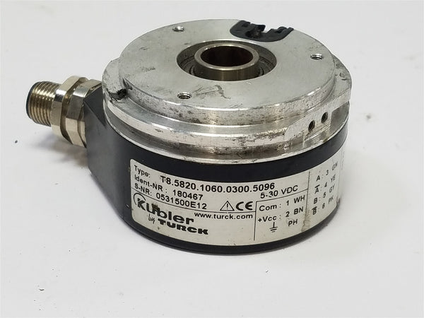 TURCK/KUBLER ENCODER T8.5820.1060.0300.5096 5-30V DC