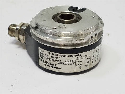 TURCK/KUBLER ENCODER T8.5820.1060.0300.5096 5-30V DC