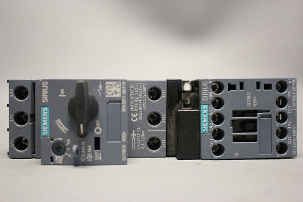 UNUSED SIEMENS COMBINATION STARTER 3RA21100KA151AK6