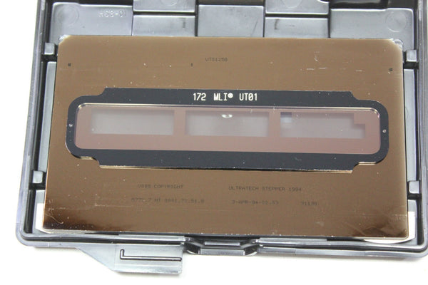 Ultratech Stepper UTS125B 72 MLI UT01 V008 UTS 125B 