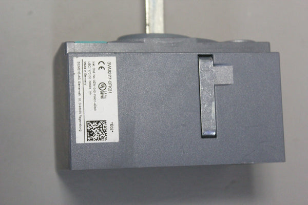 SIEMENS EMERGENCY OFF SWITCH 3VA9277-0FK31
