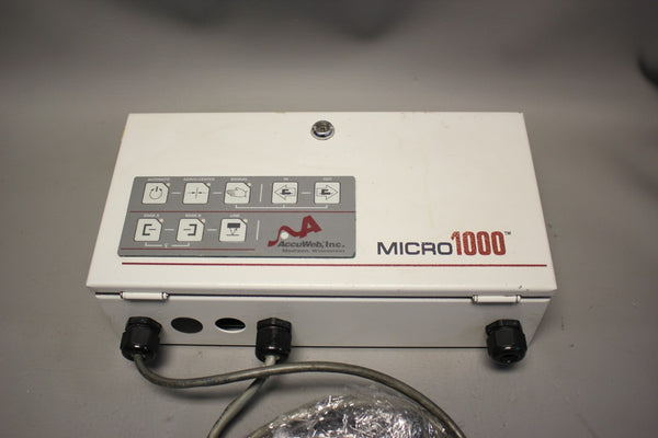 ACCUWEB MICRO 1000 WEB GUIDE CONTROLLER CTL 1000-02 ACCU WEB