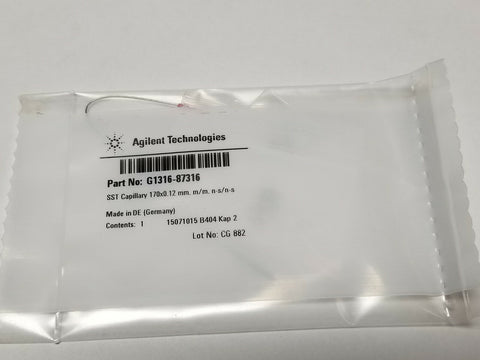 New Agilent SST Capillary 170X0.12mm m/m n-s/n-s G1316-87316