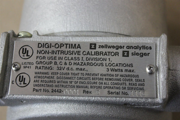 NEW ZELLWEGER SIEGER CALIBRATOR TRANSMITTER 2442-0001