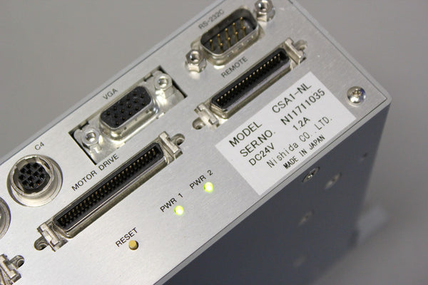 UNUSED NISHIDA MACHINE VISION AUTO ALIGNMENT SYSTEM WITH FLOVEL CAMERAS CSA1-NL