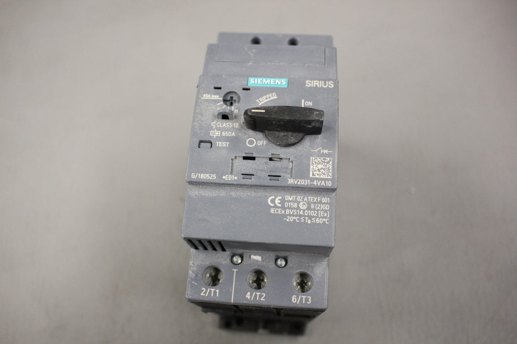 SIEMENS SIRIUS CONTACTOR 3RV2031-4VA10