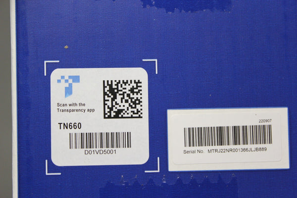 NEW GENUINE BROTHER TN660 HIGH YIELD TONER CARTRIDGE SEALED BOX