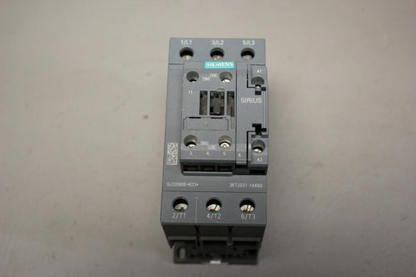 UNUSED SIEMENS POWER CONTACTOR 3RT2037-1AK60