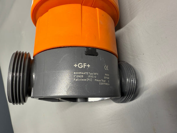 GEORG FISCHER  PNEUMATICALLY ACTUATED VALVE #2 WITH 199190305 POSITION INDICATOR