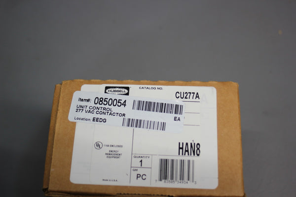 Hubbell CU277A H-MOSS Low Voltage 277VAC 60Hz 20A Ballast Auxiliary Relay 