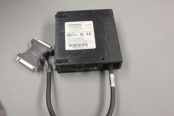 GE FANUC COMMUNICATIONS CONTROL MODULE W/CABLE IC693CMM311N