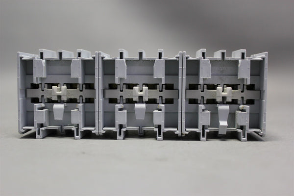 Lot of 3 ALLEN BRADLEY AUXILIARY CONTACT BLOCK 100-F A40