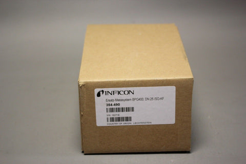 NEW INFICON BAYARD-ALPERT PIRANI GAUGE BPG400 354-490