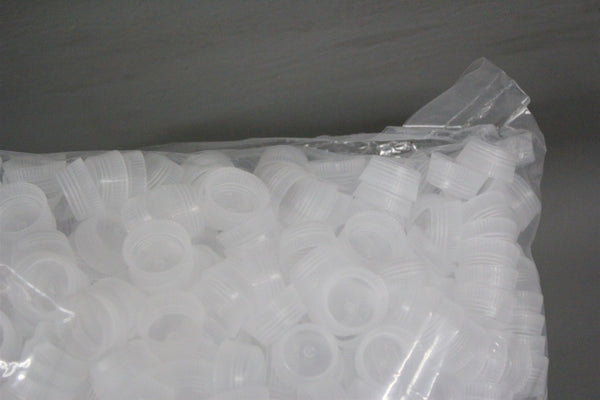 NEW BAG OF 1,000 BIO PLAS UNI-FLEX 16mm TUBE SAFETY CAPS 6700