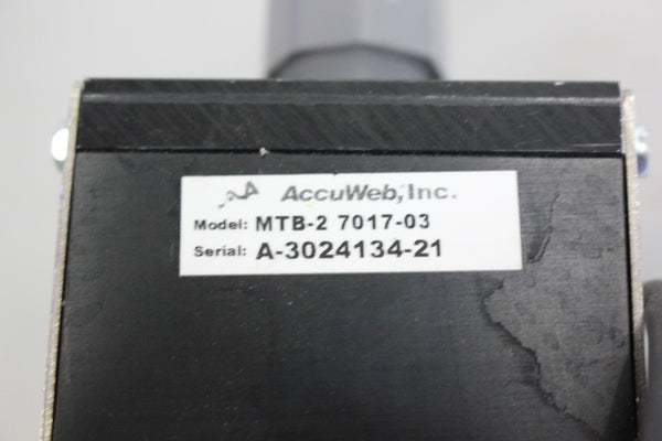 ACCUWEB LINEAR ACTUATOR MTB-2 7017-03 MTR 3131-01    (A3)