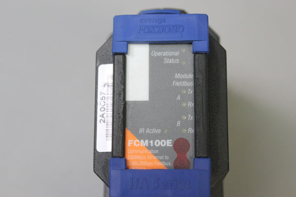 INVENSYS/FOXBORO ETHERNET TO FIELDBUS COMM MODULE FCM100E P0972ZA