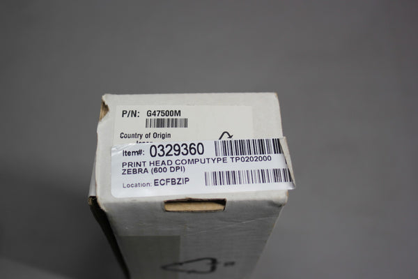 NEW ZEBRA THERMAL PRINT HEAD KIT 600DPI G47500M