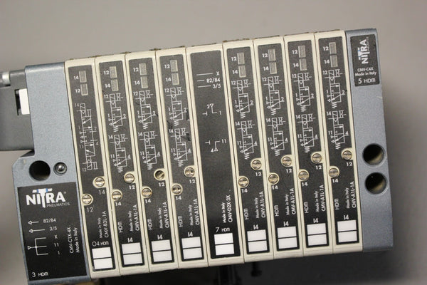 NITRA SOLENOID VALVE MANIFOLD WITH 9 VALVES