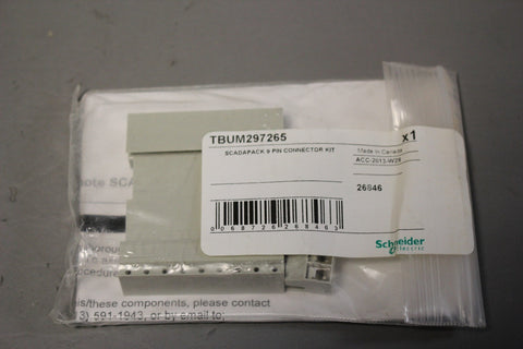 NEW SCHNEIDER SCADAPACK 9 PIN CONNECTOR KIT TBUM297265