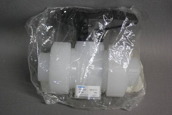 NEW +GF+ PVDF CORROSION RESISTANT BALL VALVE 175.546.412
