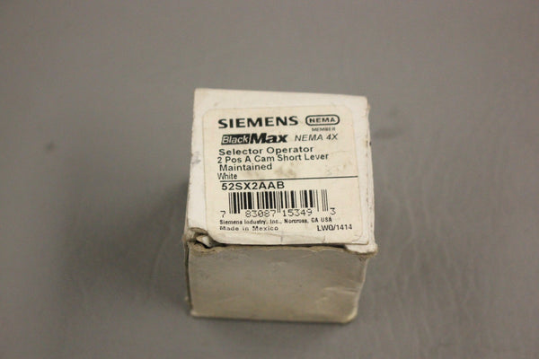 NEW SIEMENS  52SX2AAB BLACK MAX SELECTOR OPERATOR