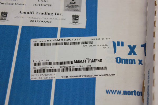 Norton 9x11 4671A26 Sanding sheets 2 boxes