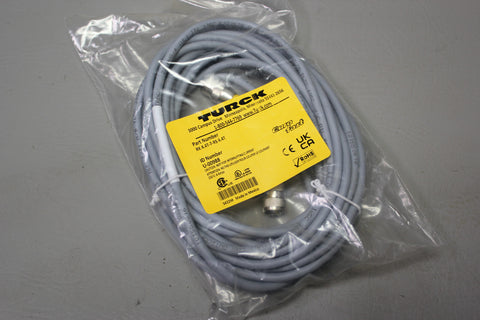 NEW U-00988 TURCK RK 4.4T-7-RS 4.4T EUROFAST MOLDED CORDSET RK44T7RS44T