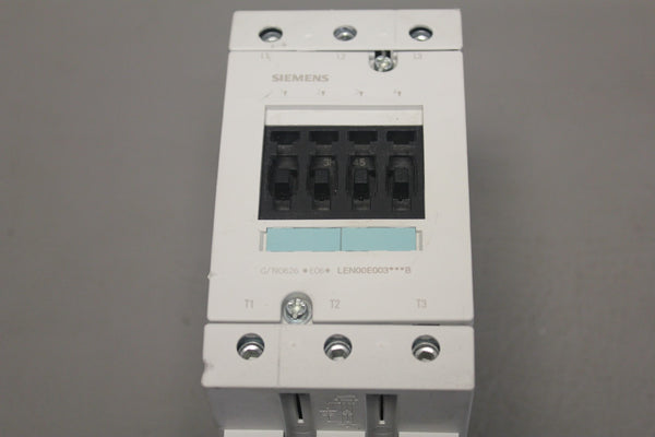 SIEMENS LIGHTING CONTACTOR WITH 110/120V COIL 3RT1045-1AK60-0LE0