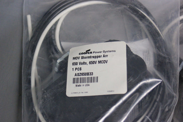 LOT OF 4 NEW COOPER MOV STORMTRAPPER SURGE ARRESTERS ASZ650B3