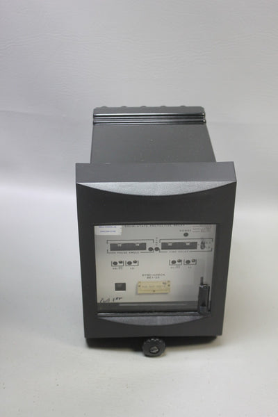 NEW BASLER SOLID STATE PROTECTIVE RELAY SYNC-CHECK BE1-25