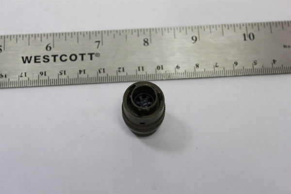 MILSPEC CURCULAR CONNECTOR PLUG MS3126E10-6P LEMO? AMPHENOL