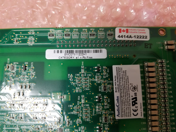 Audiocodes NGX Series PBX Event Recording Module 152-1024-001 Rev. 1 NGX800