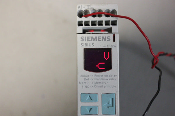 SIEMENS DIGITAL VOLTAGE MONITORING RELAY 3UG4633-2AL30