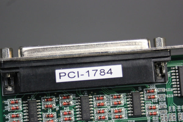 ADVANTECH 4 AXIS QUADRATURE ENCODE/COUNTER CARD PCI-1784