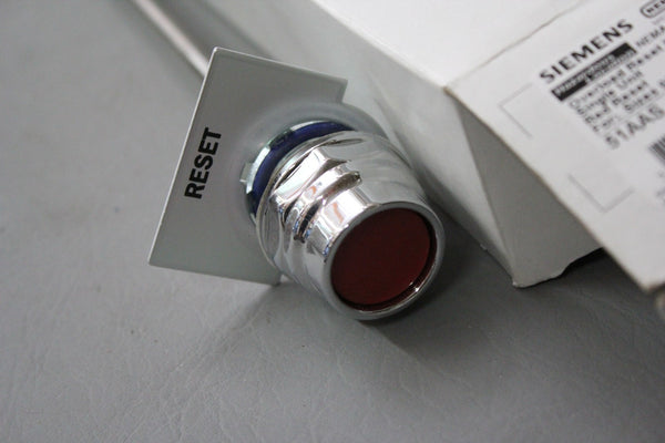 NEW SIEMENS EXTENDED OVERLOAD RED RESET PUSHBUTTON KIT 51AAS