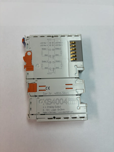 Beckhoff KS4004 Bus Terminal, 4x Analog Output Module 48063b01