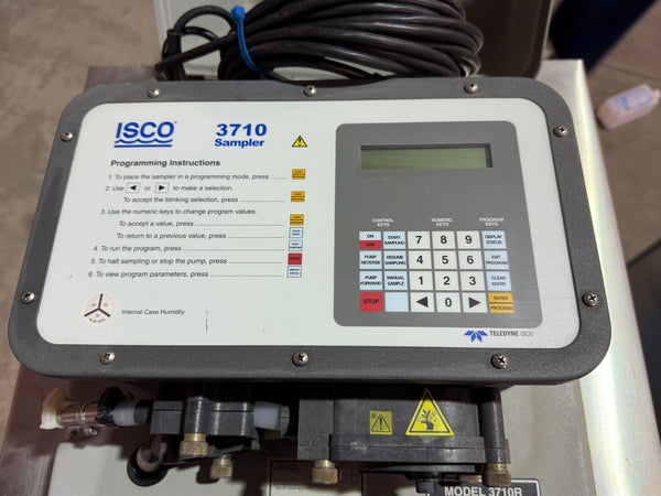 TELEDYNE ISCO PORTABLE LIQUID SAMPLER   P/N: 3710