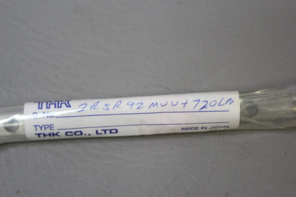 NEW THK LINEAR GUIDE RAIL WITH 2 BEARING BLOCKS 2RSR92MUU+720LN