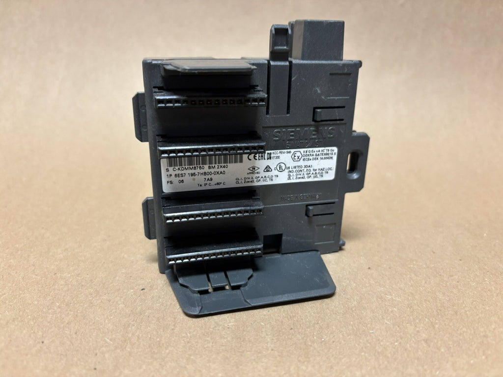 SIEMENS SIMATIC S7 BUS MODULE 6ES7 195-7HB00-0XA0
