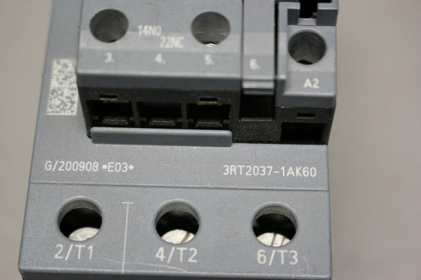 UNUSED SIEMENS POWER CONTACTOR 3RT2037-1AK60