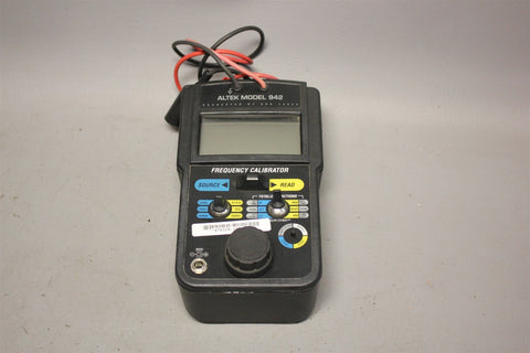 ALTEK FREQUENCY CALIBRATOR MODEL 942