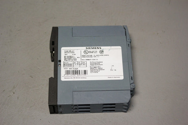 SIEMENS SIRIUS TIME RELAY 3RP2540-1AW30